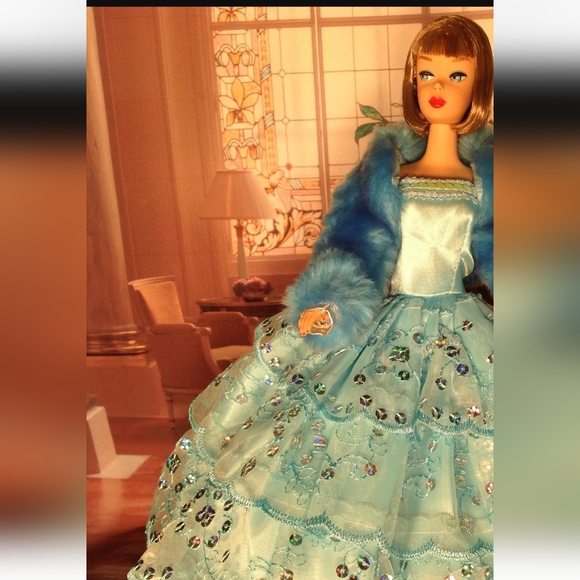 NEW OOAK FASHIONABLE BARBIE DOLL IN GOWN JEWELRY UPDO HAIRSTYLE  COLLECTABLE - Picture 4 of 4